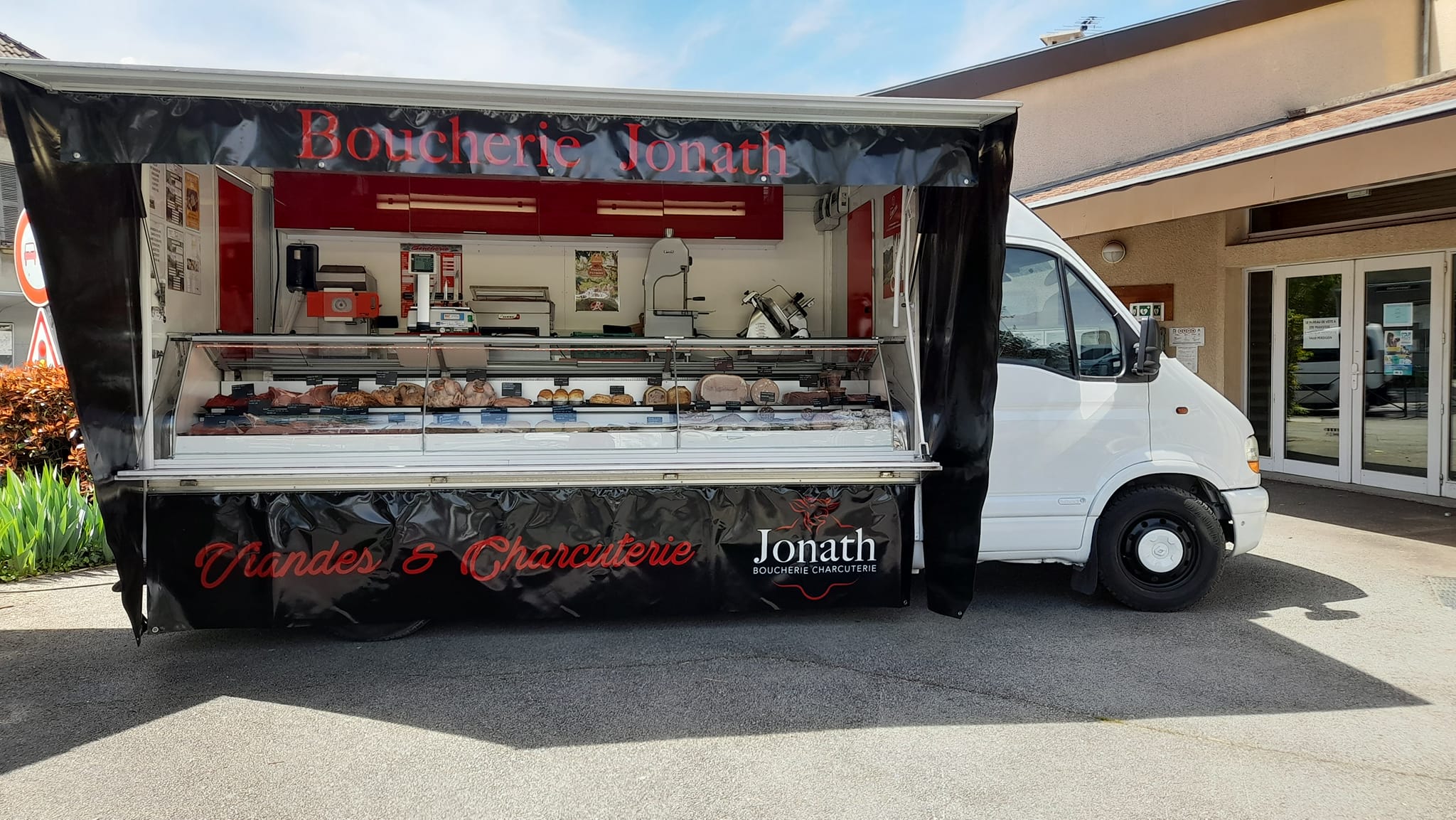 Boucherie Jonath Camion Isère