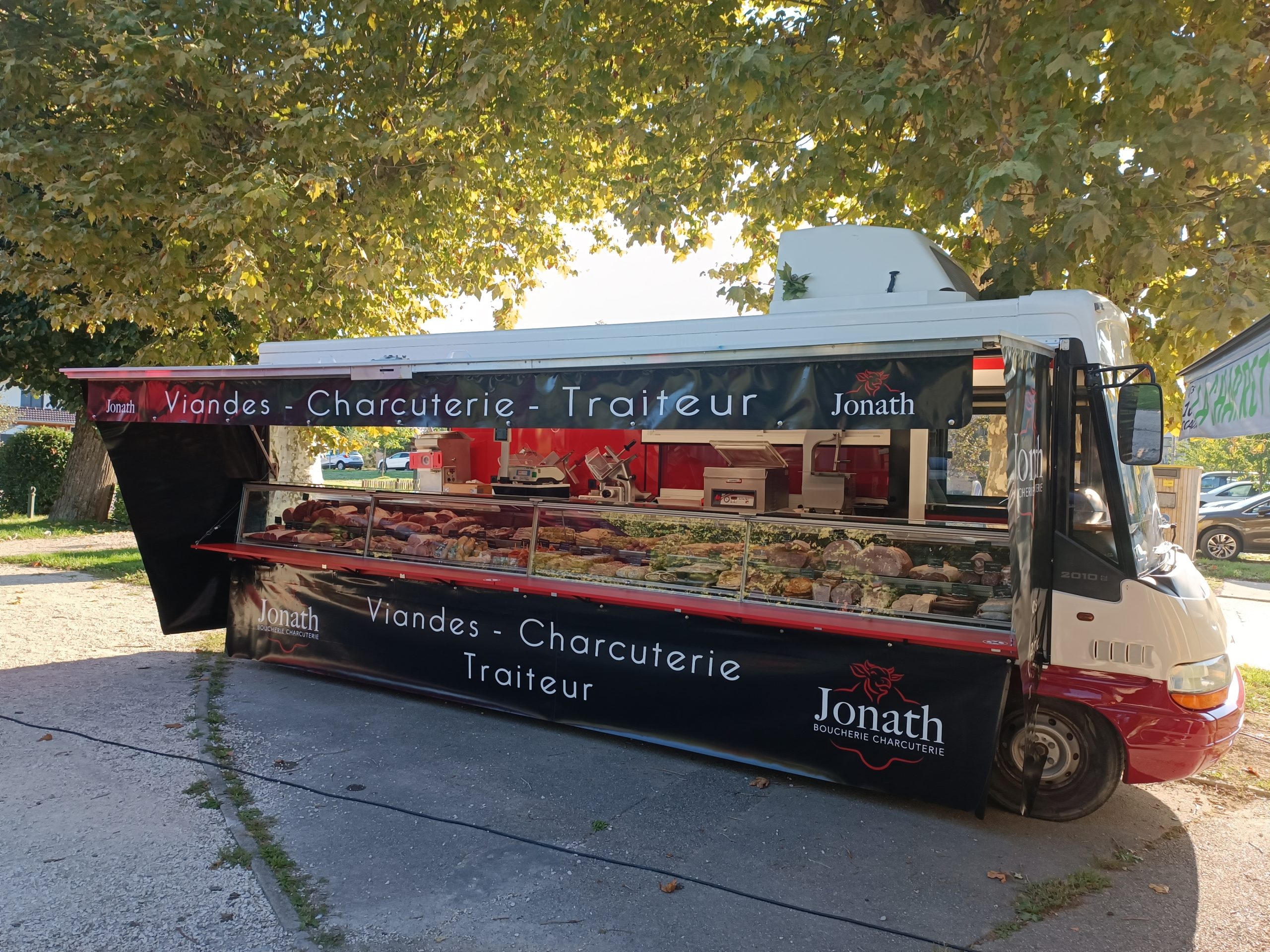 Boucherie Jonath Camion Isère